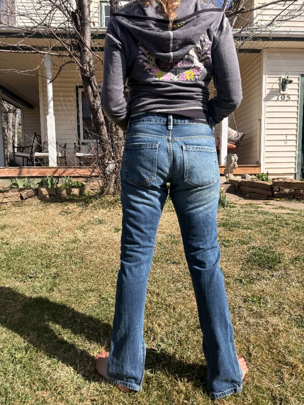 Represent Skinny Jeans Denim